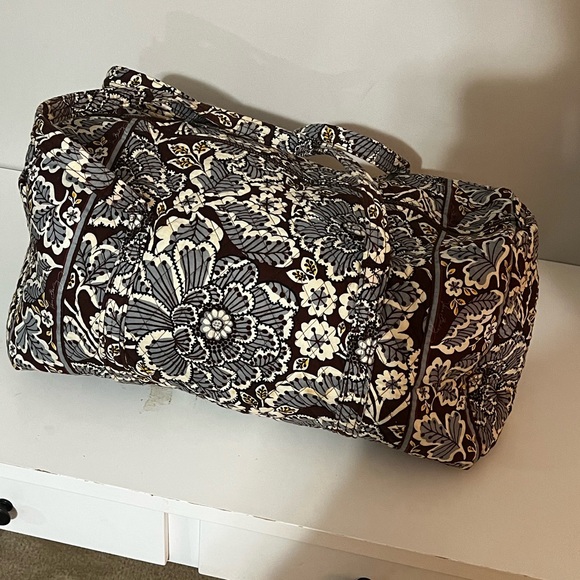 Vera Bradley Handbags - Vera Bradley Slate Blooms Duffel Bag